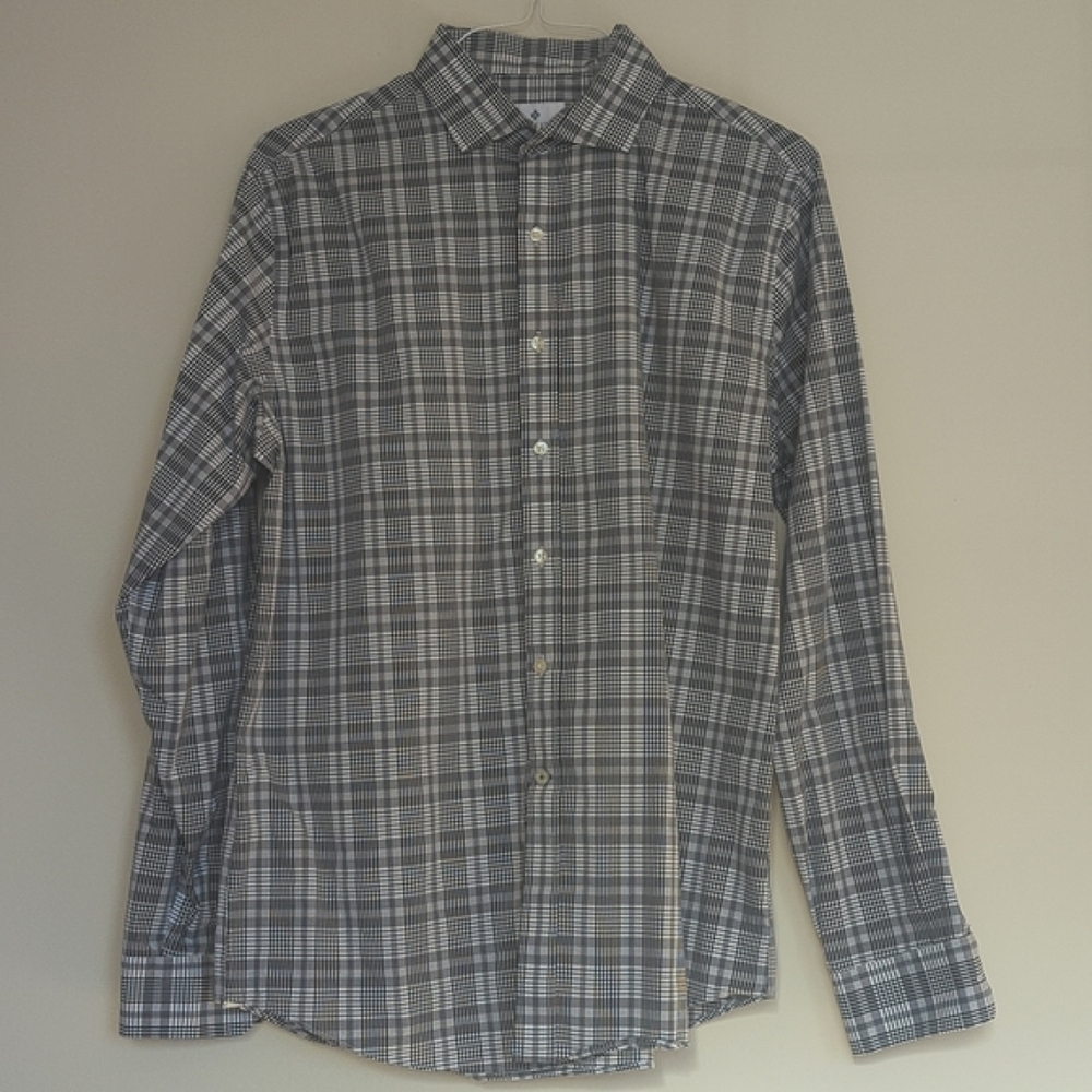 Ryan Seacrest Plaid Button Down